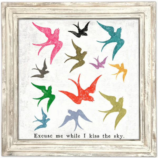 ART PRINT - Excuse Me While I Kiss the Sky - Image 3