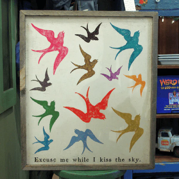 ART PRINT - Excuse Me While I Kiss the Sky - Image 5