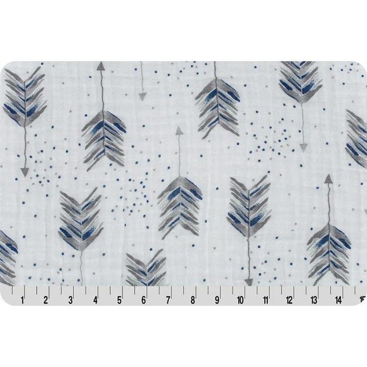 Aim High Embrace® | Double Gauze Cotton Fabric by the yard