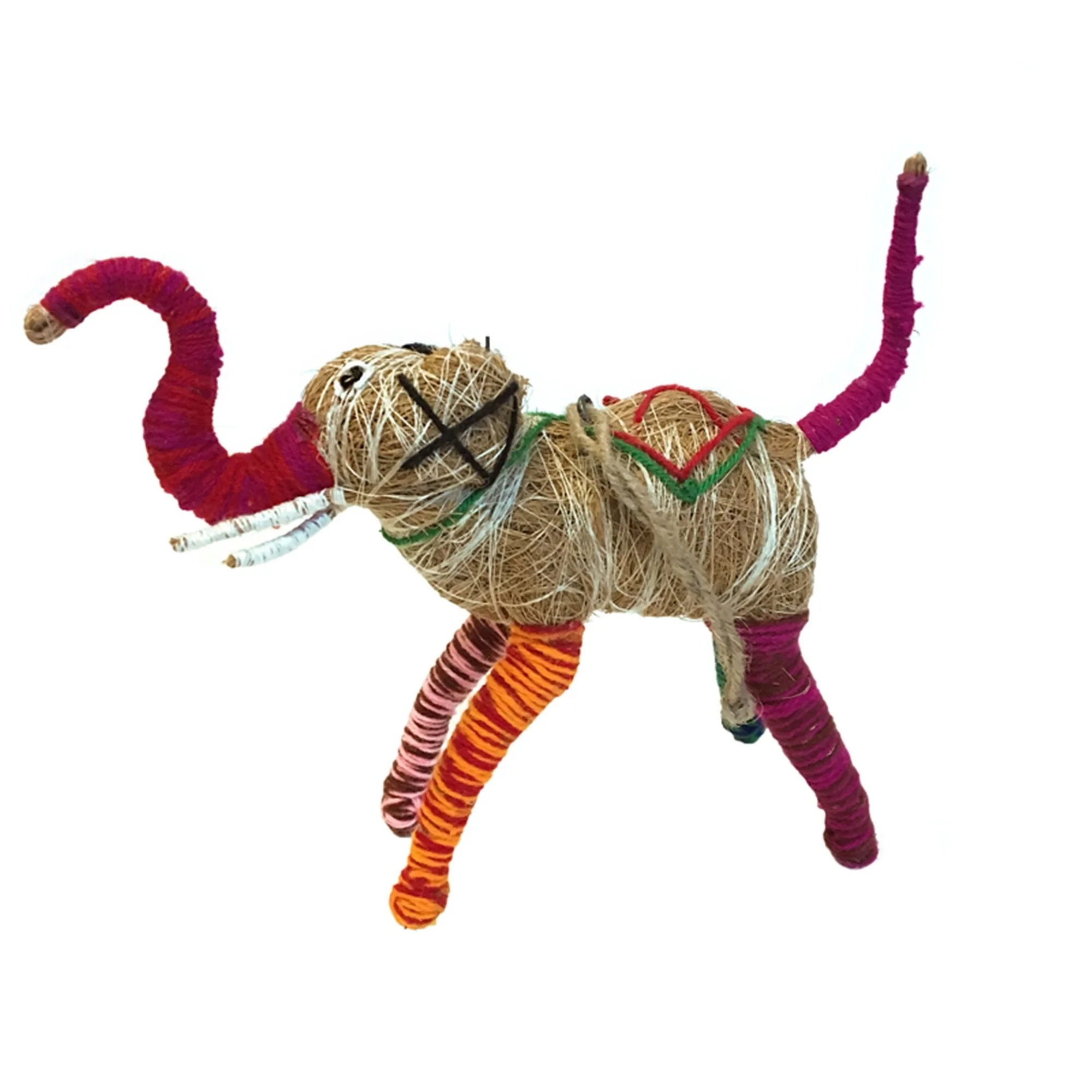 Fair Trade Jute Animals (Set of 6) - Image 3
