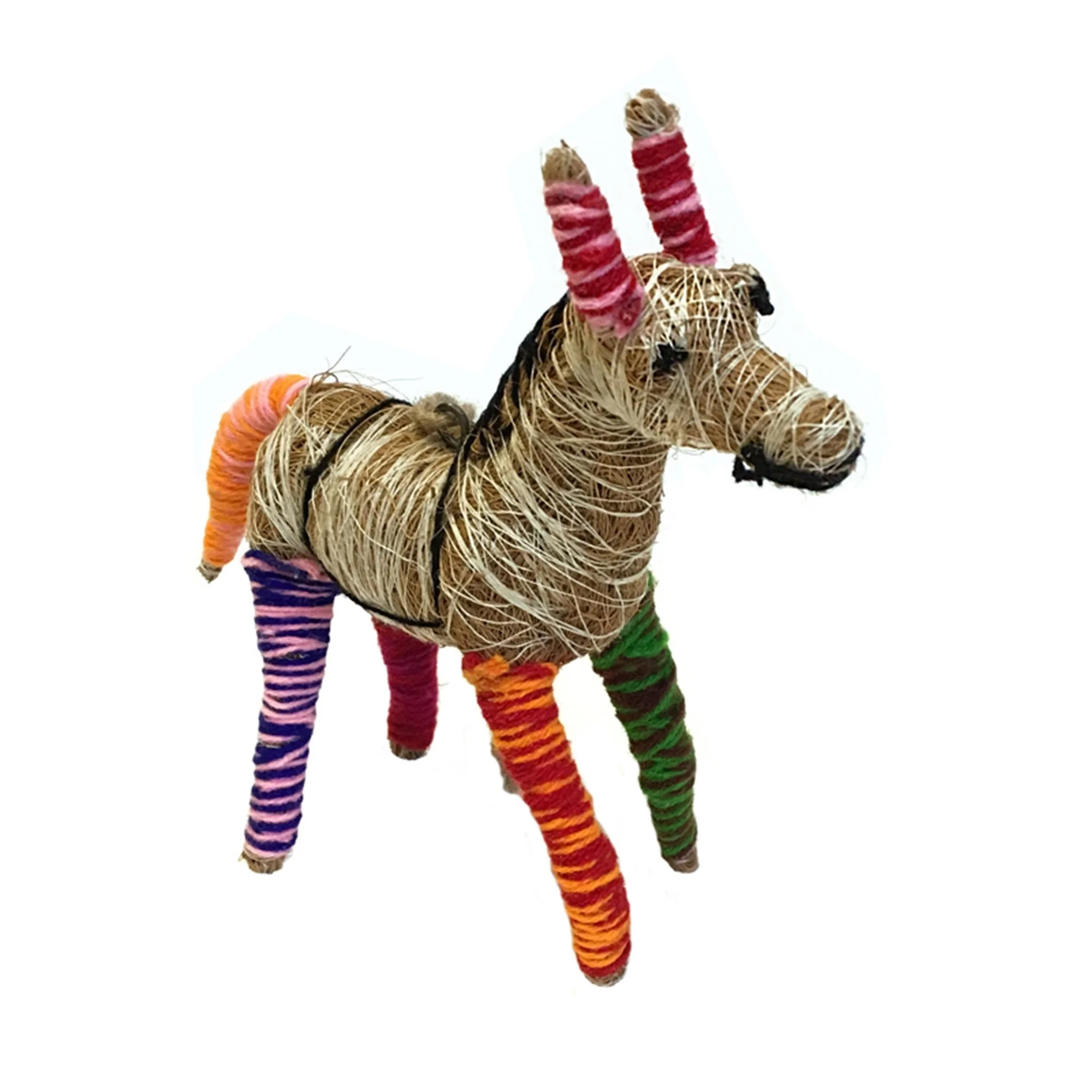 Fair Trade Jute Animals (Set of 6) - Image 4