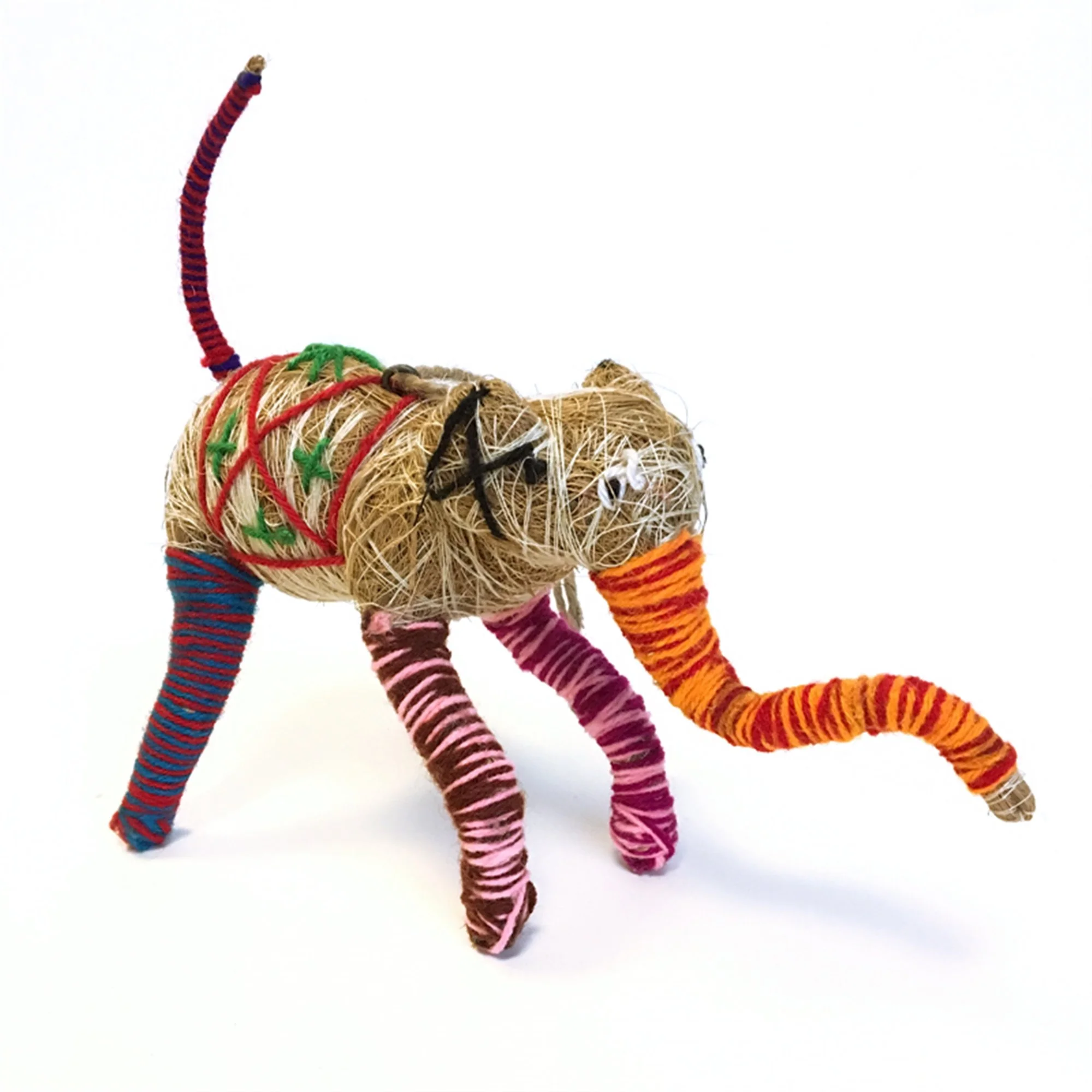 Fair Trade Jute Animals (Set of 6) - Image 5