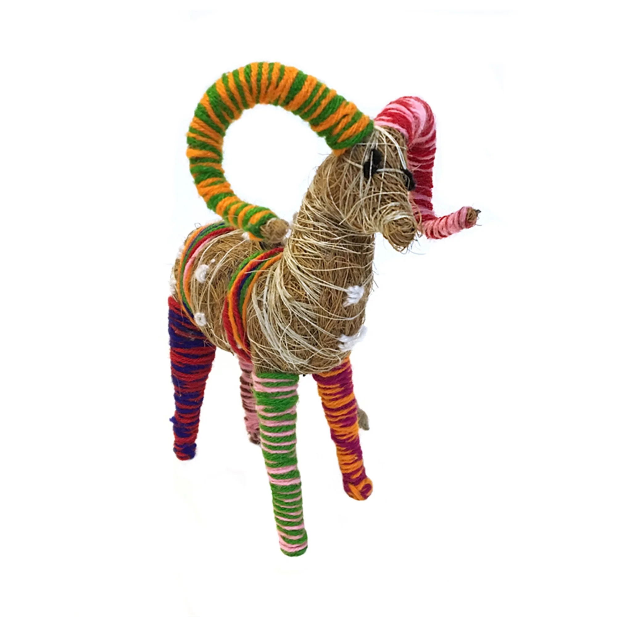 Fair Trade Jute Animals (Set of 6) - Image 7