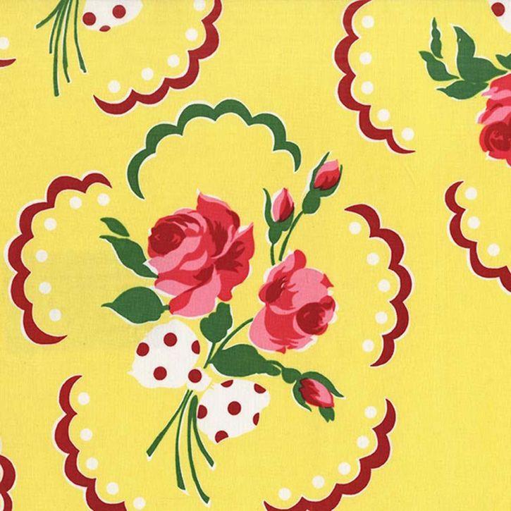 Francie Sunny Fabric by the Yard | 100% Cotton