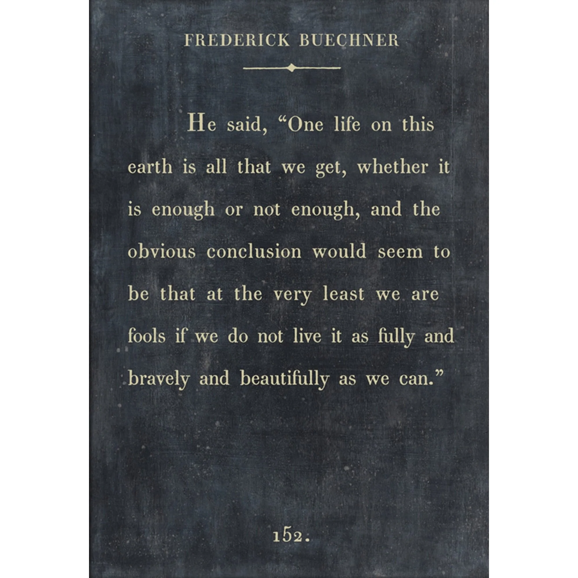 Frederick Buechner - Book Collection Art Print - Image 2