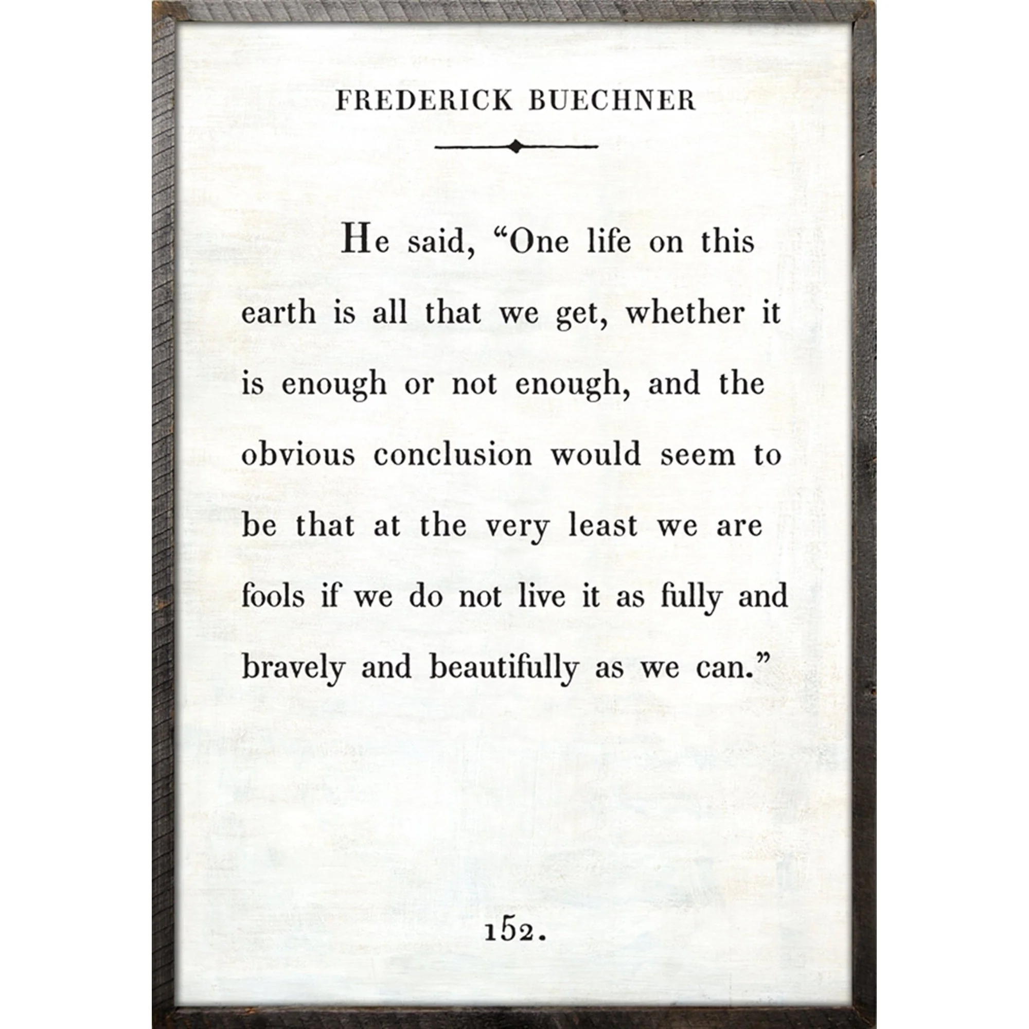Frederick Buechner - Book Collection Art Print - Image 5
