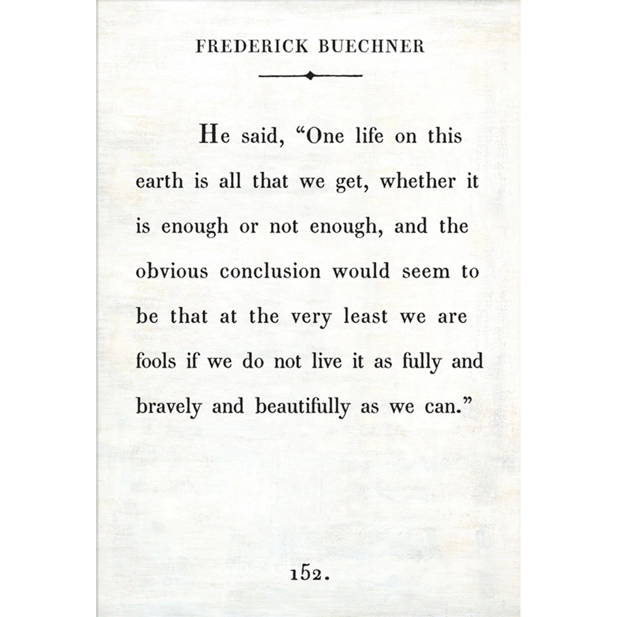 Frederick Buechner - Book Collection Art Print - Image 6