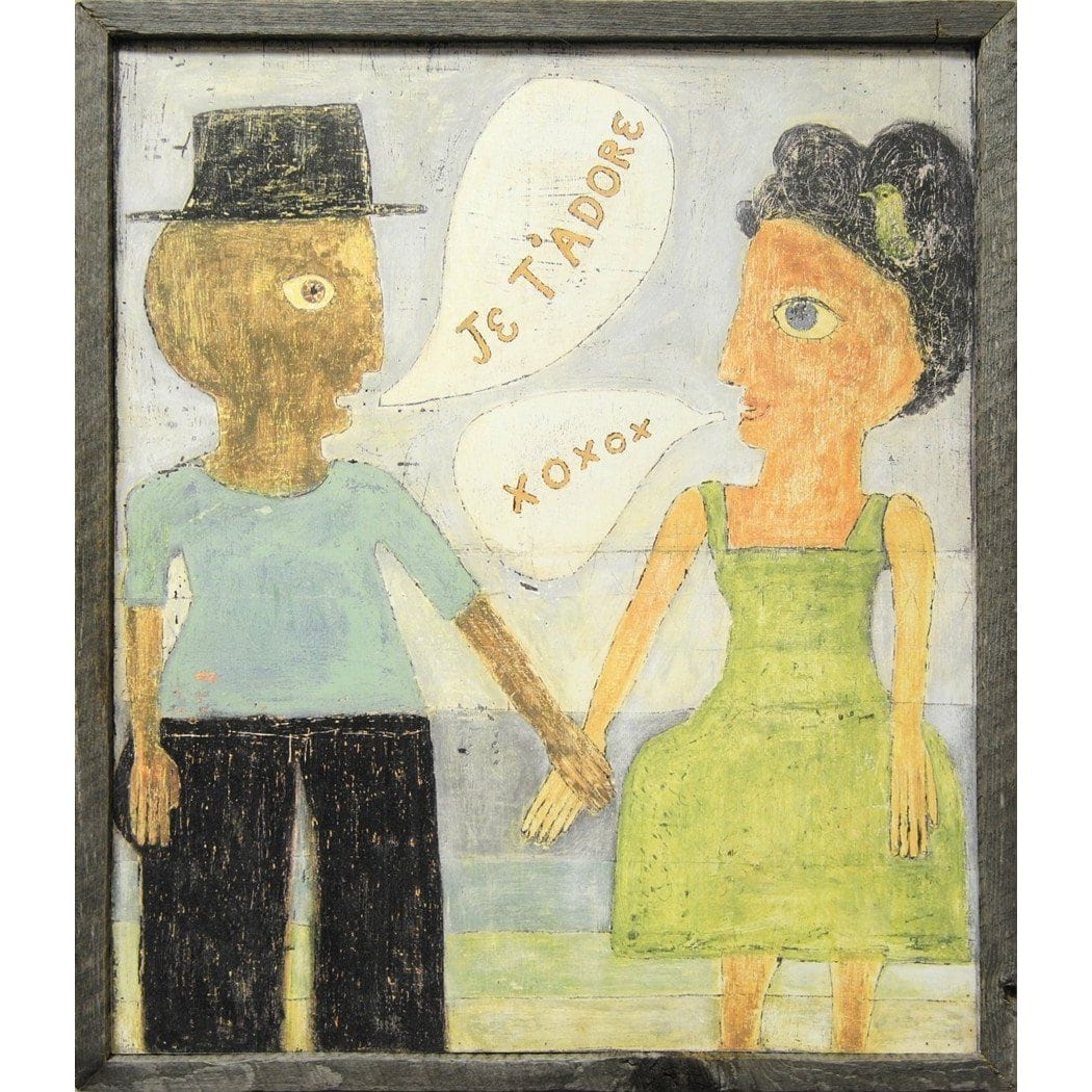 ART PRINT - French People Talking