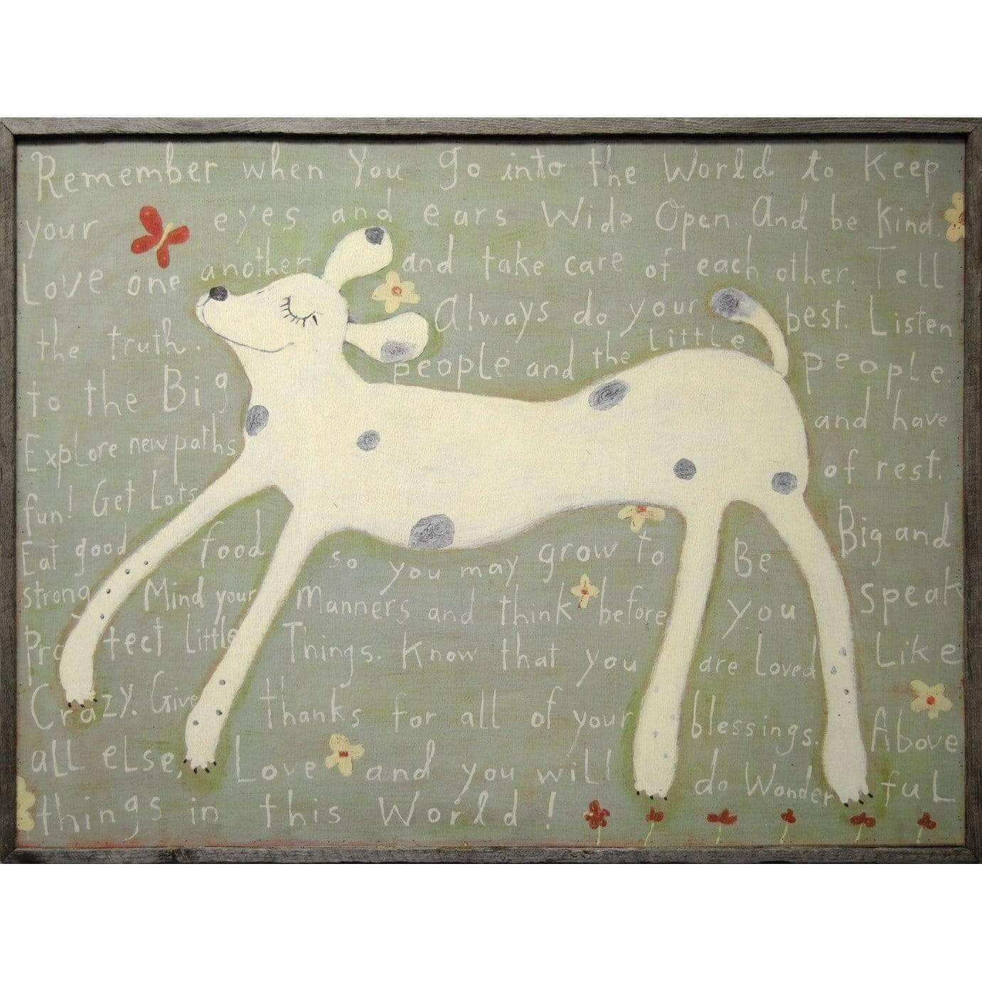 ART PRINT - Girl Dog - Image 2