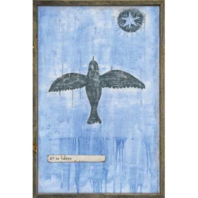 ART PRINT - GO BE HAPPY