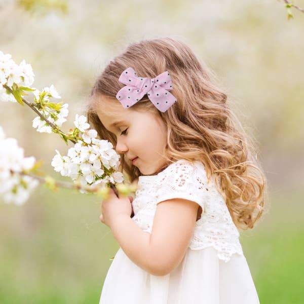 Floral hair clips bows for toddler girls - girl hair accessories barrettes - bow alligator clip for Teens Kids Toddlers (Linen Mix) - Image 4
