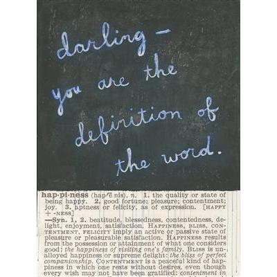 ART PRINT - HAPPINESS (DEFINITION)