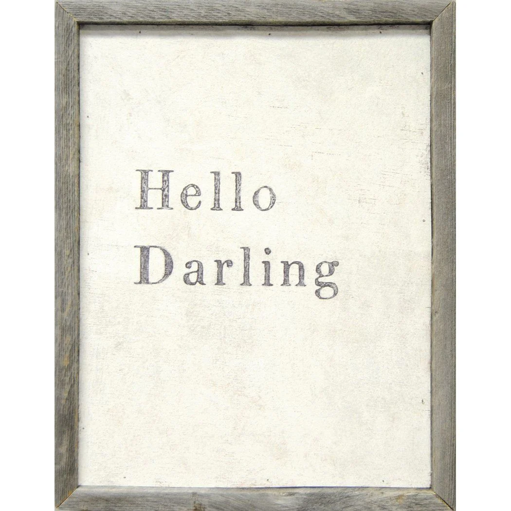ART PRINT - Hello Darling