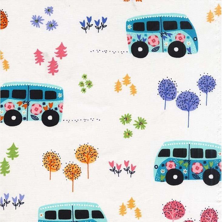 Hit the Road Fabric by the Yard | 100% Cotton