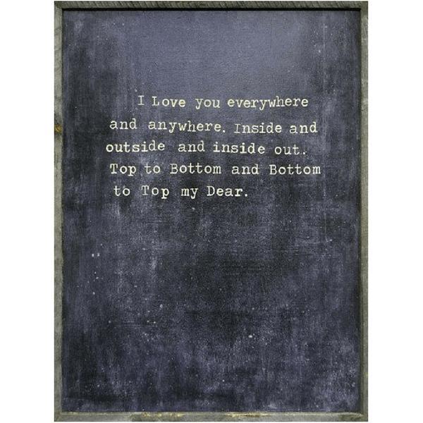 ART PRINT - I LOVE YOU EVERYWHERE