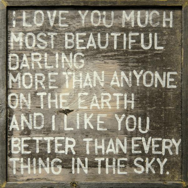 ART PRINT - I Love You Much