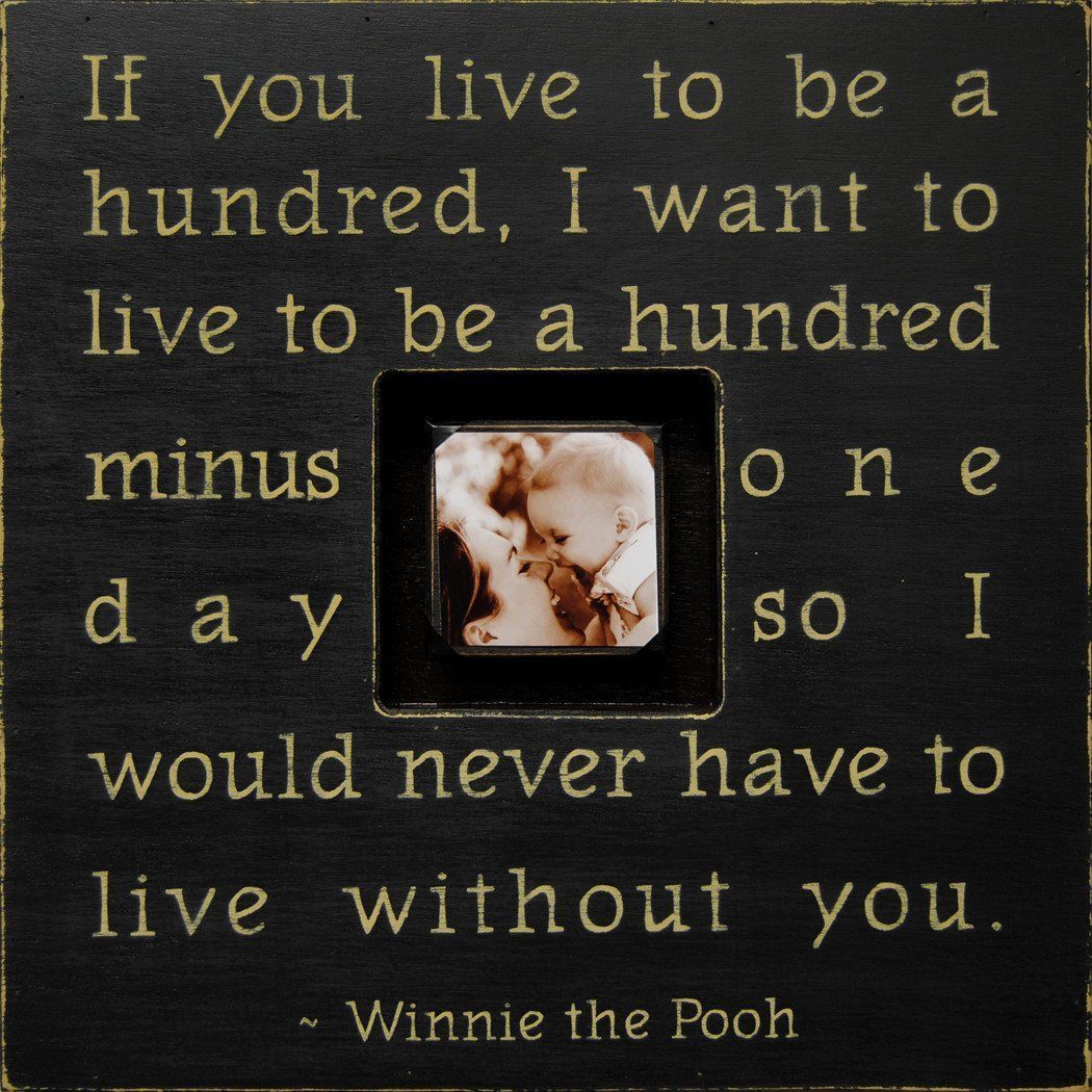 Handmade Wood Photobox with quote "If You Live to Be" - Image 2