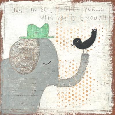 ART PRINT - IN THE WORLD WITH YOU