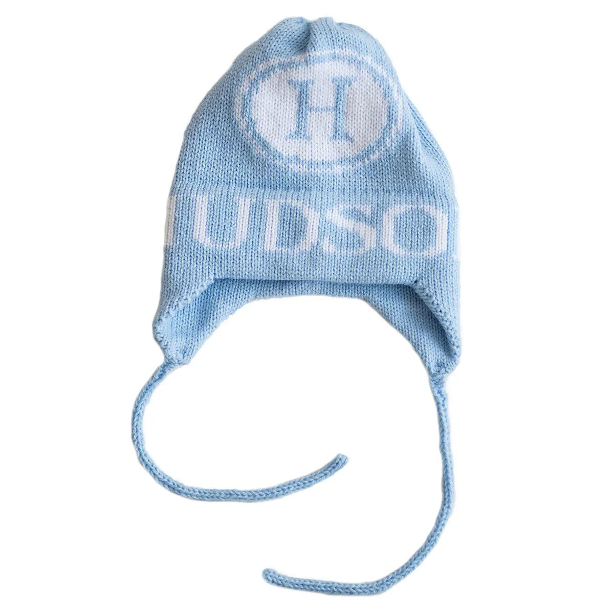 Initial Stamp Personalized Knit Hat - Image 2