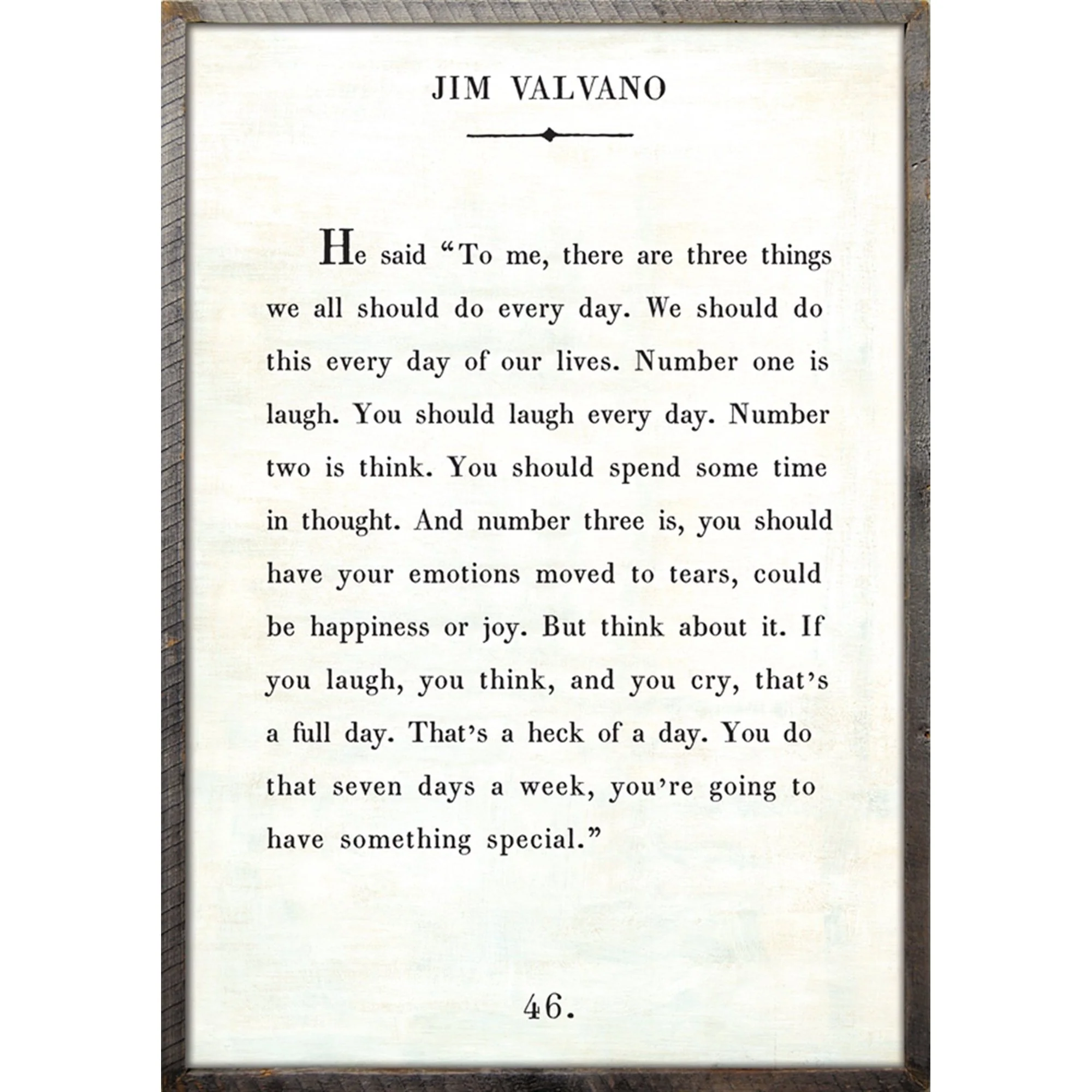 Jim Valvano - Book Collection Art Print