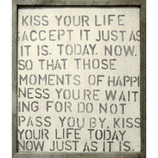 ART PRINT - Kiss Your Life