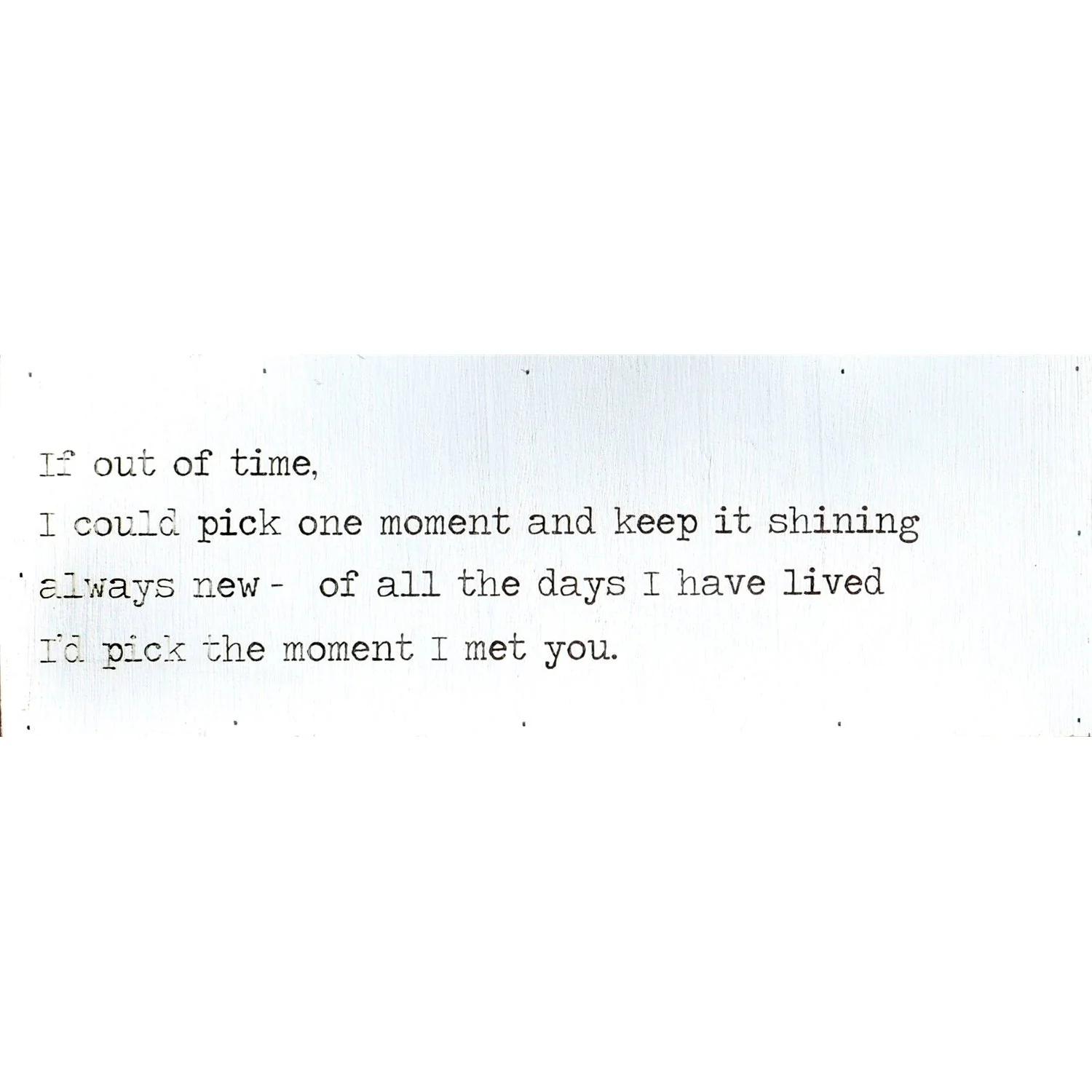 Love Letters - If Out Of Time