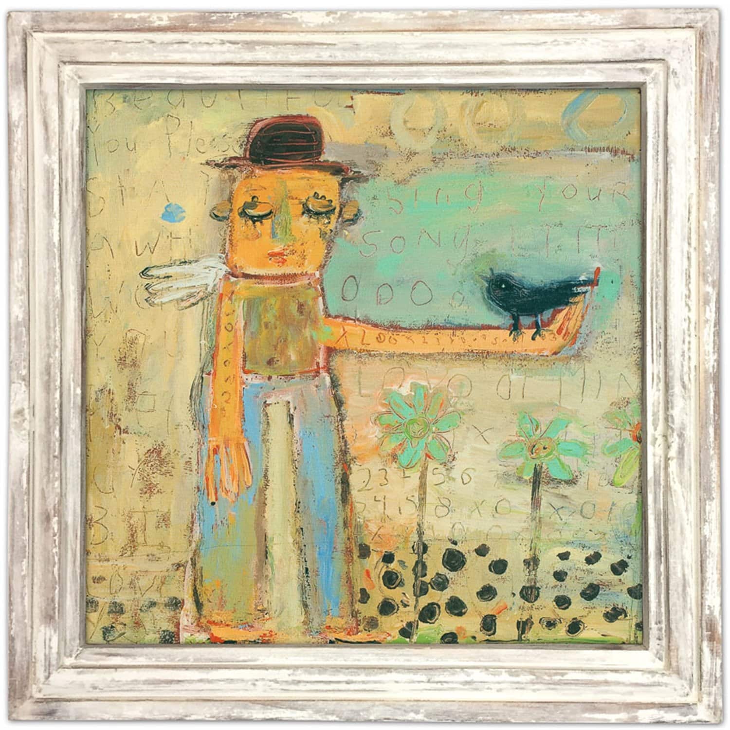 ART PRINT - Man with Bird - Image 3