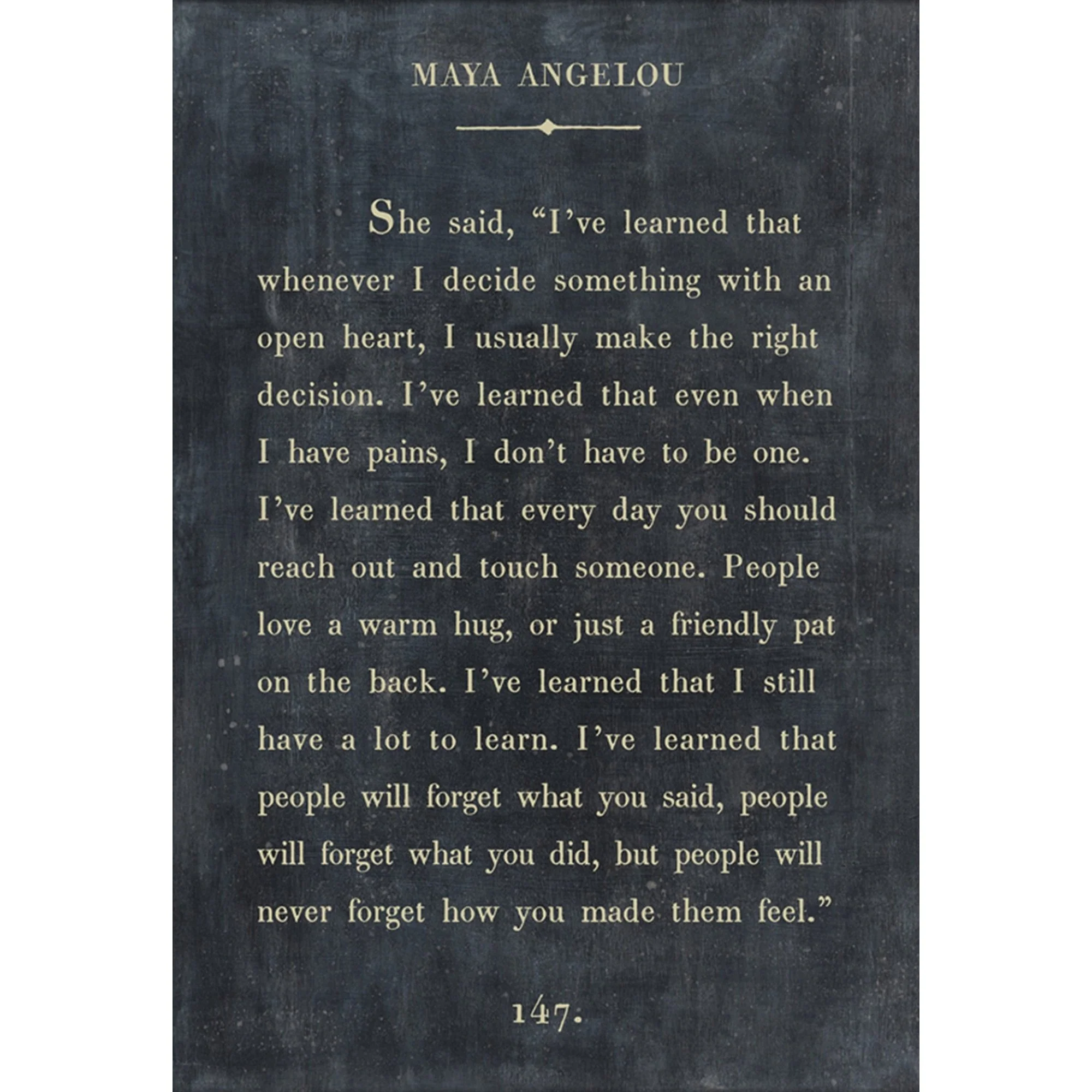 Maya Angelou - Book Collection Art Print - Image 2