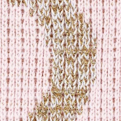 Metallic Classic Monogram Stroller Blanket or Baby Blanket - Image 4