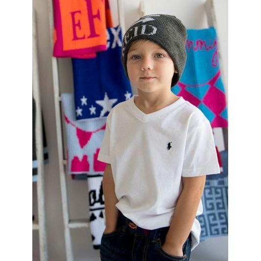 Metallic Double Arrow Personalized Knit Hat - Image 2