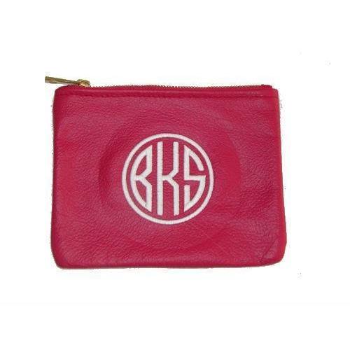 Monogrammed Personalized Pouch