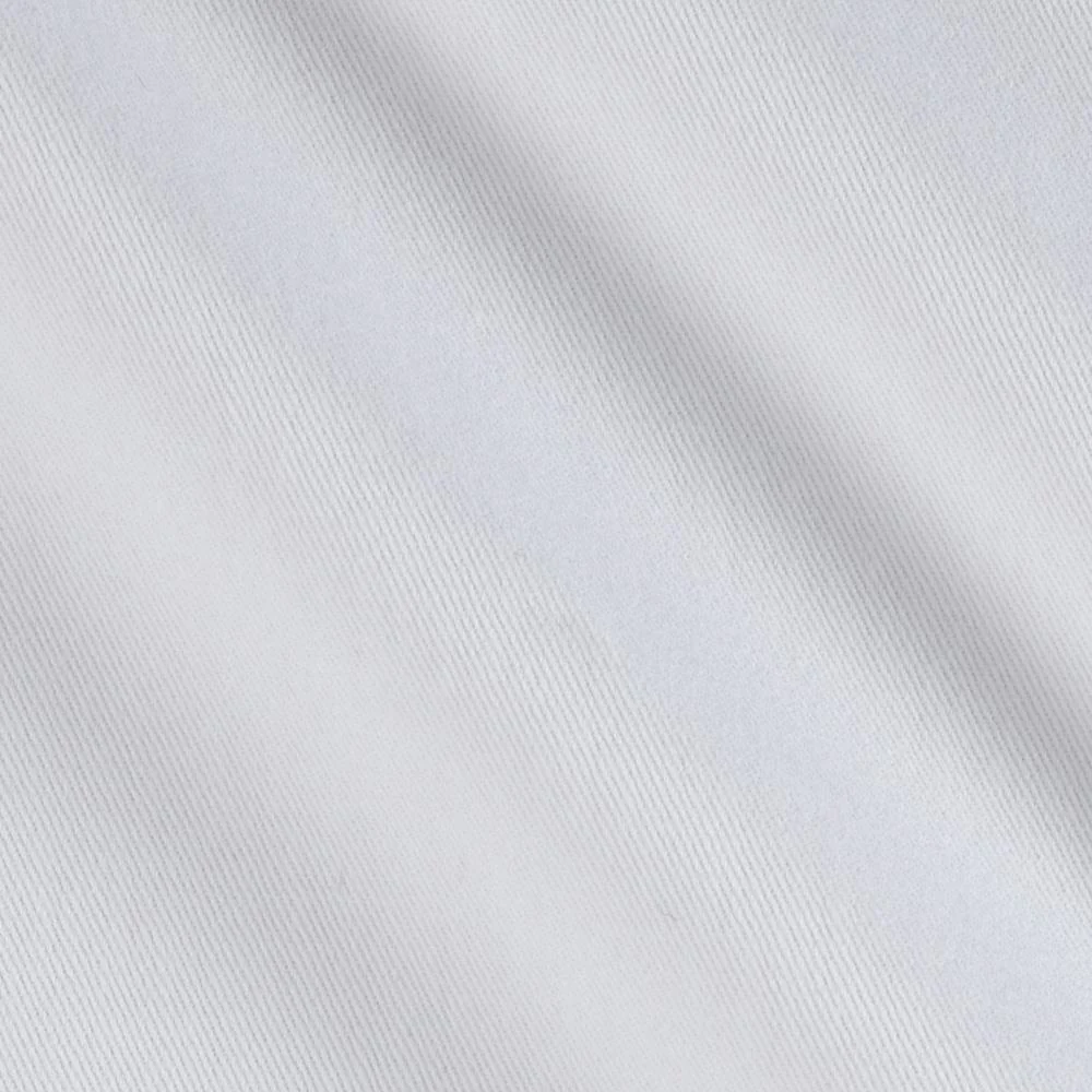 Montauk Twill White Fabric by the Yard | 100% Cotton