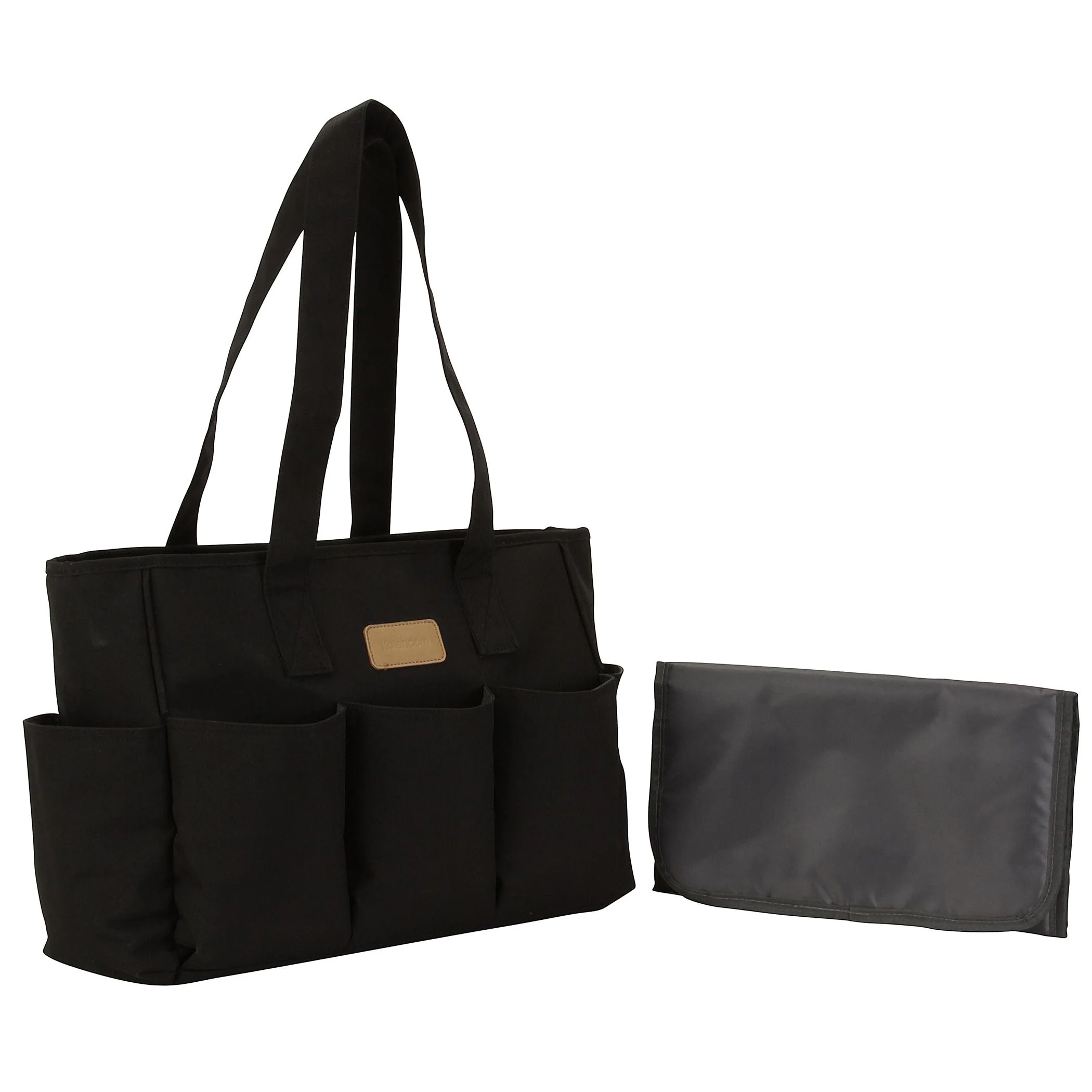 Nola Tote - Black Diaper Bag - Image 3