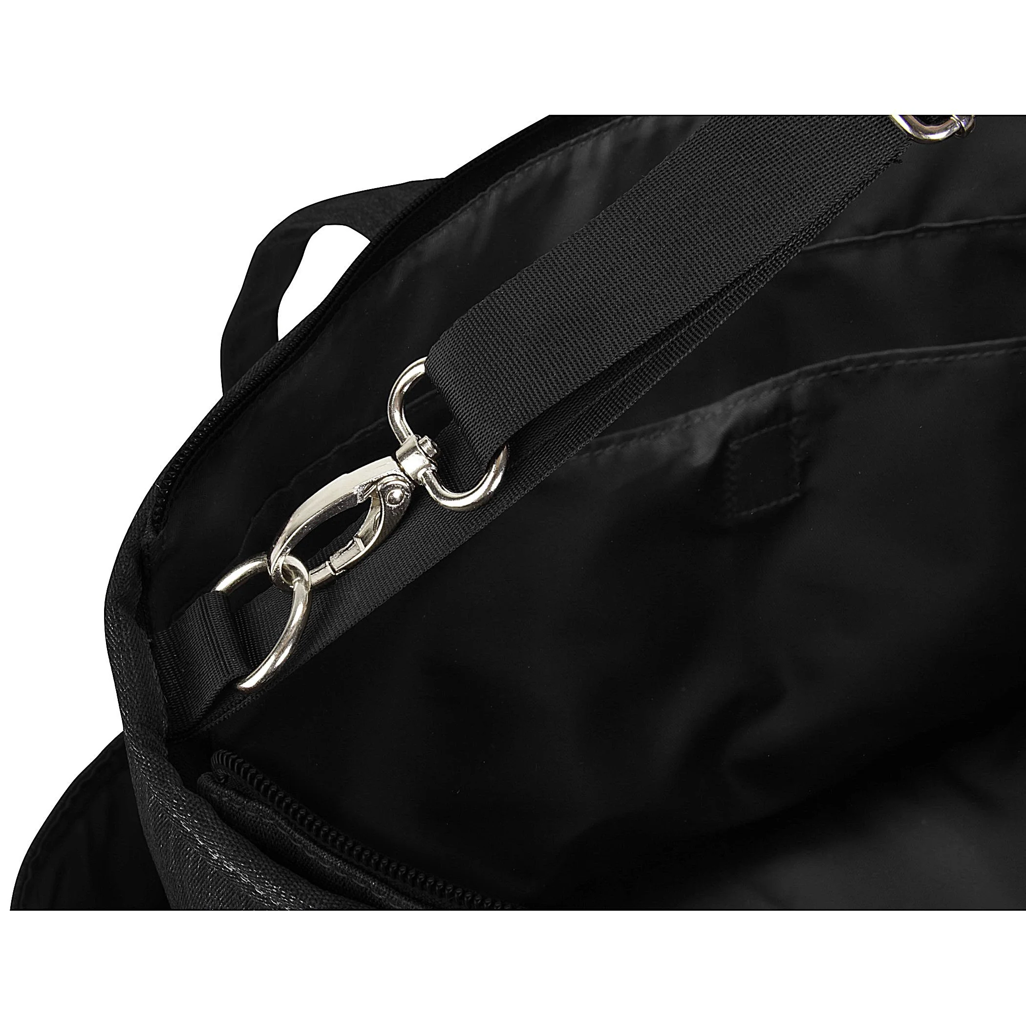 Nola Tote - Black Diaper Bag - Image 5