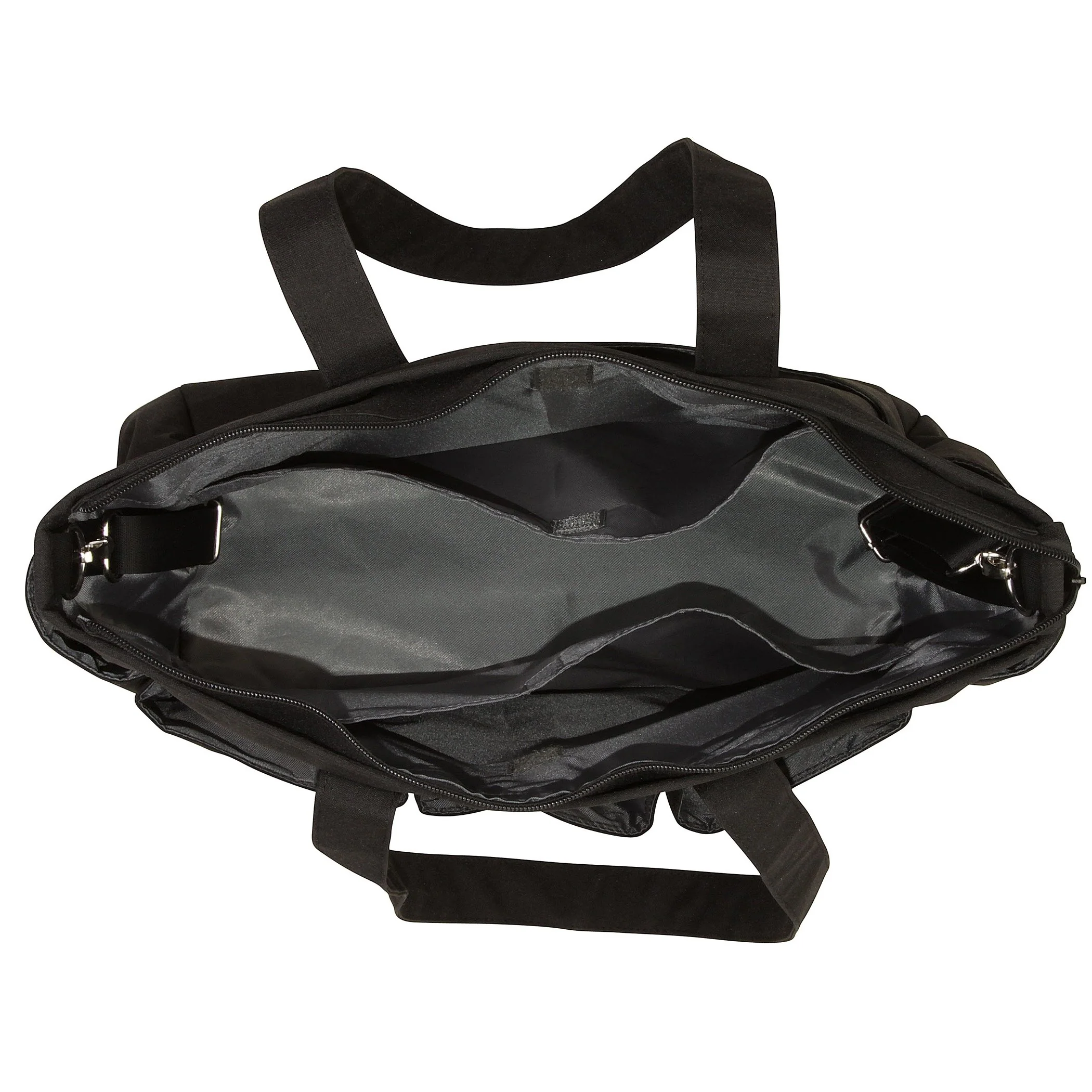 Nola Tote - Black Diaper Bag - Image 6