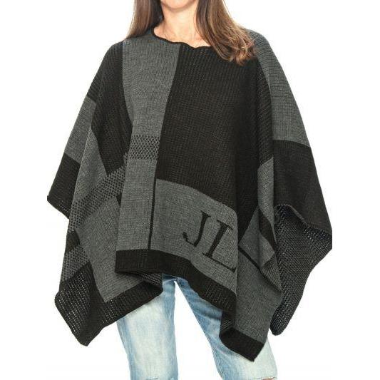 Personalized Check Blanket Personalized Poncho - Image 2