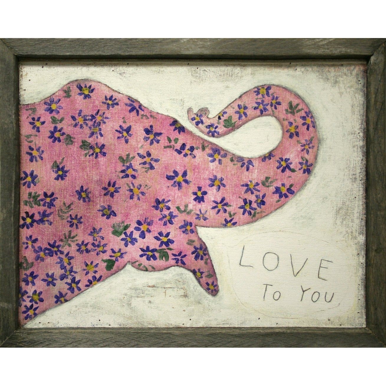 ART PRINT - Pink Elephant