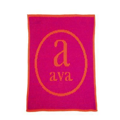 Regent Name & Initial Stroller Blanket or Baby Blanket - Image 3