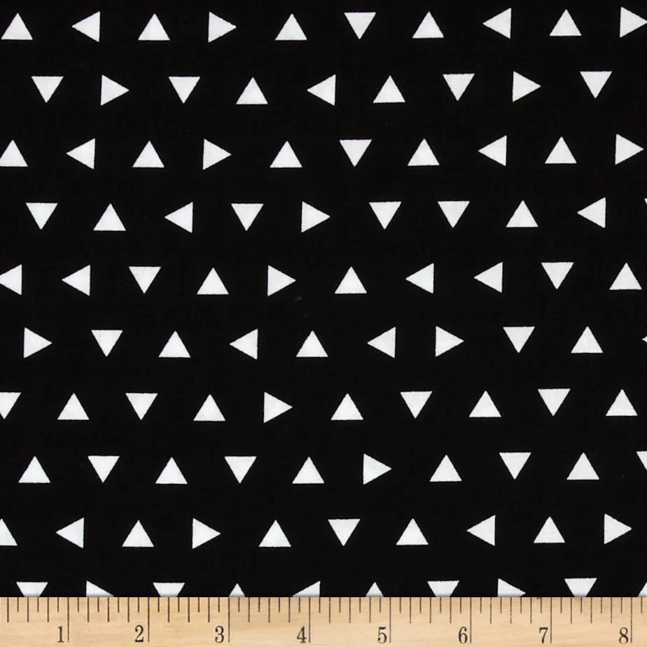 Remix Scatter Triangles Fabric by the Yard | 100% Cotton