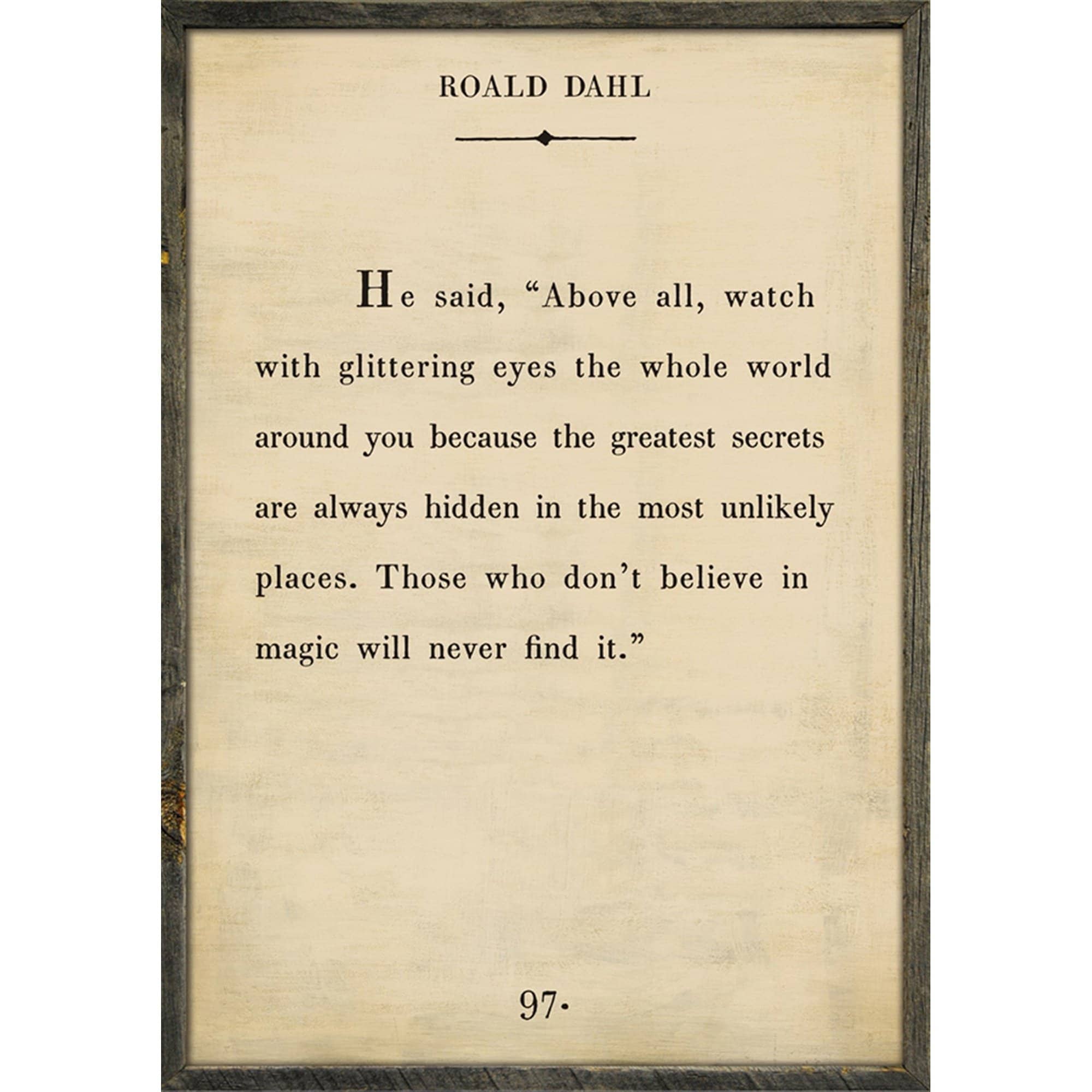 Roald Dahl - Book Collection Art Print - Image 3