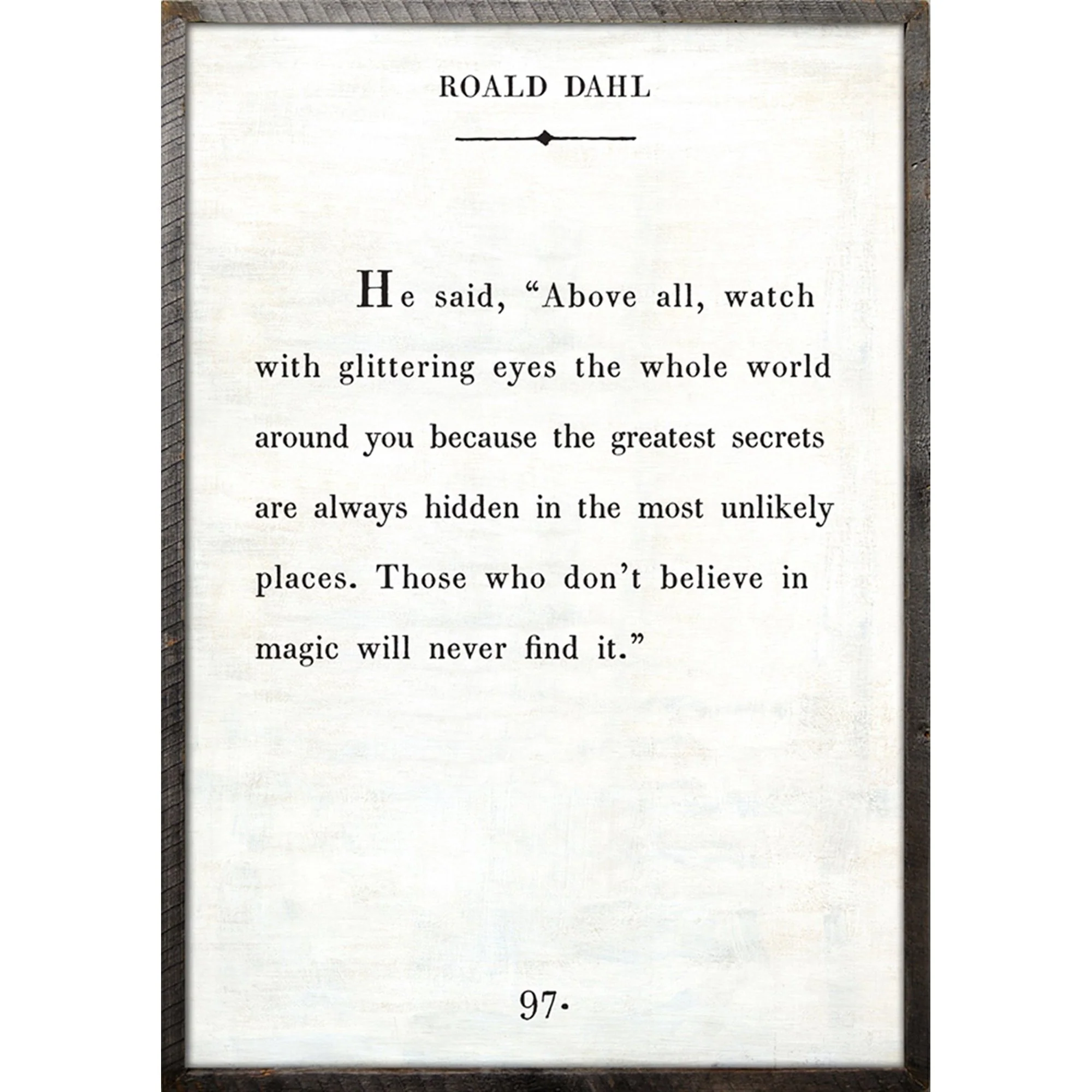 Roald Dahl - Book Collection Art Print - Image 5