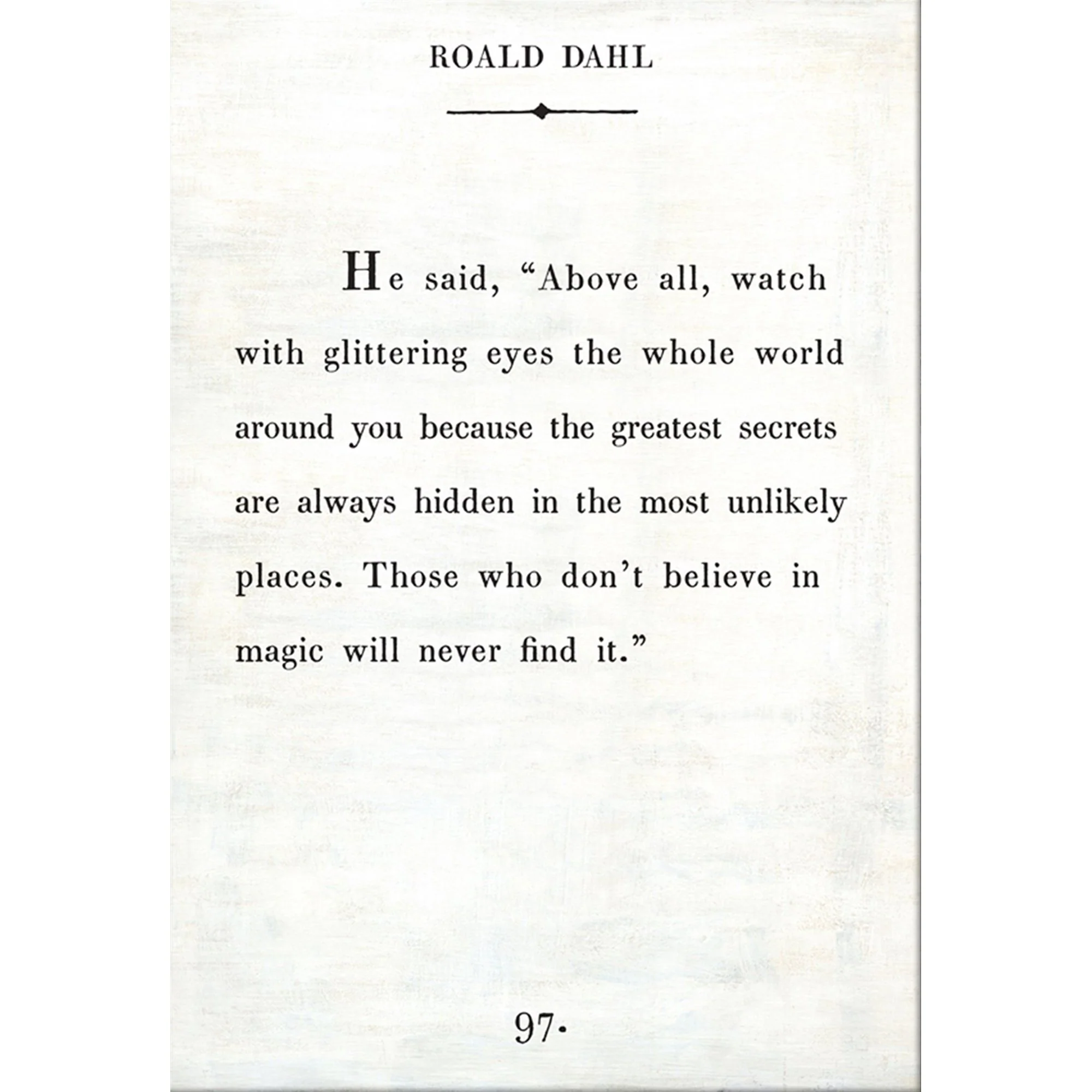 Roald Dahl - Book Collection Art Print - Image 6