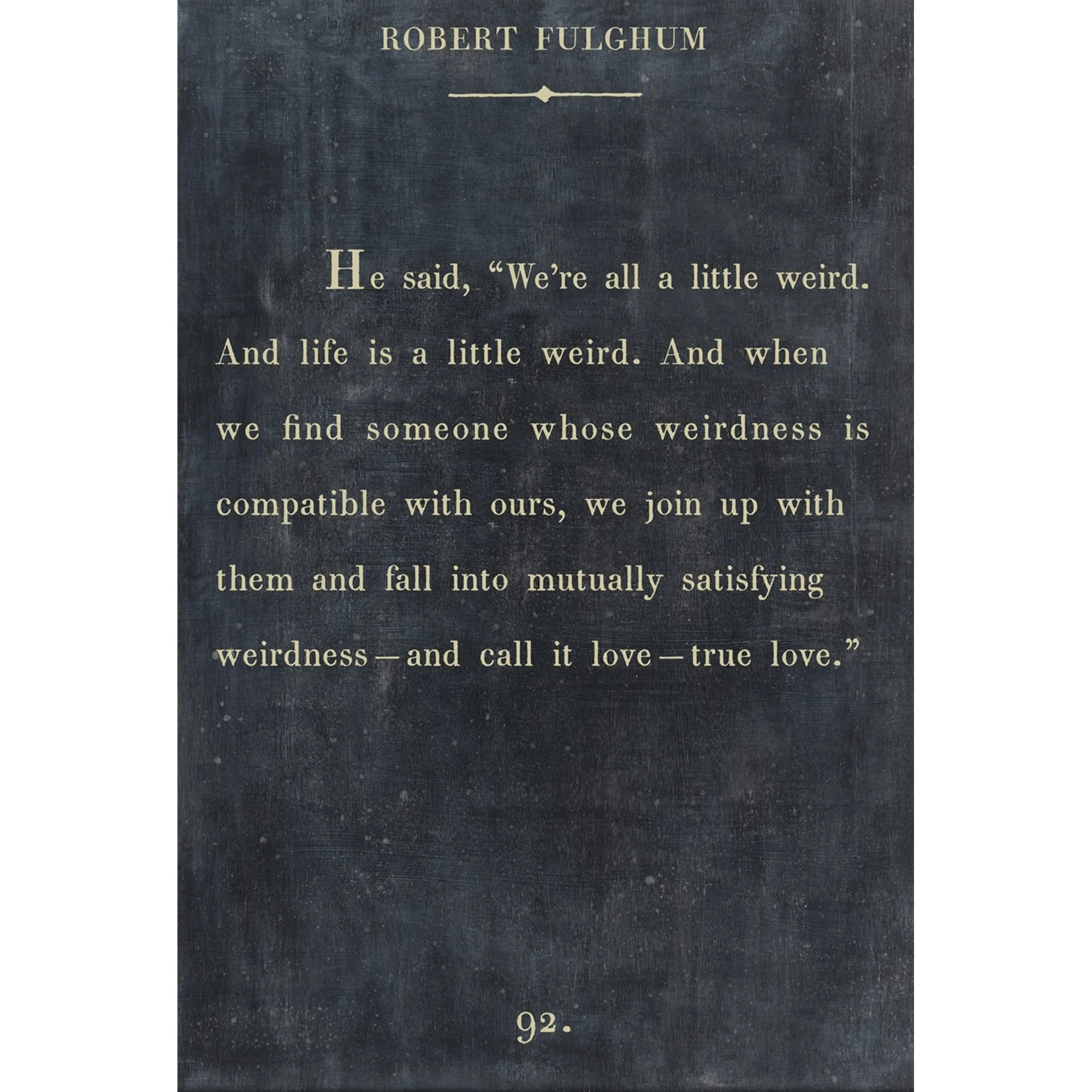Robert Fulghum - Book Collection Art Print - Image 2