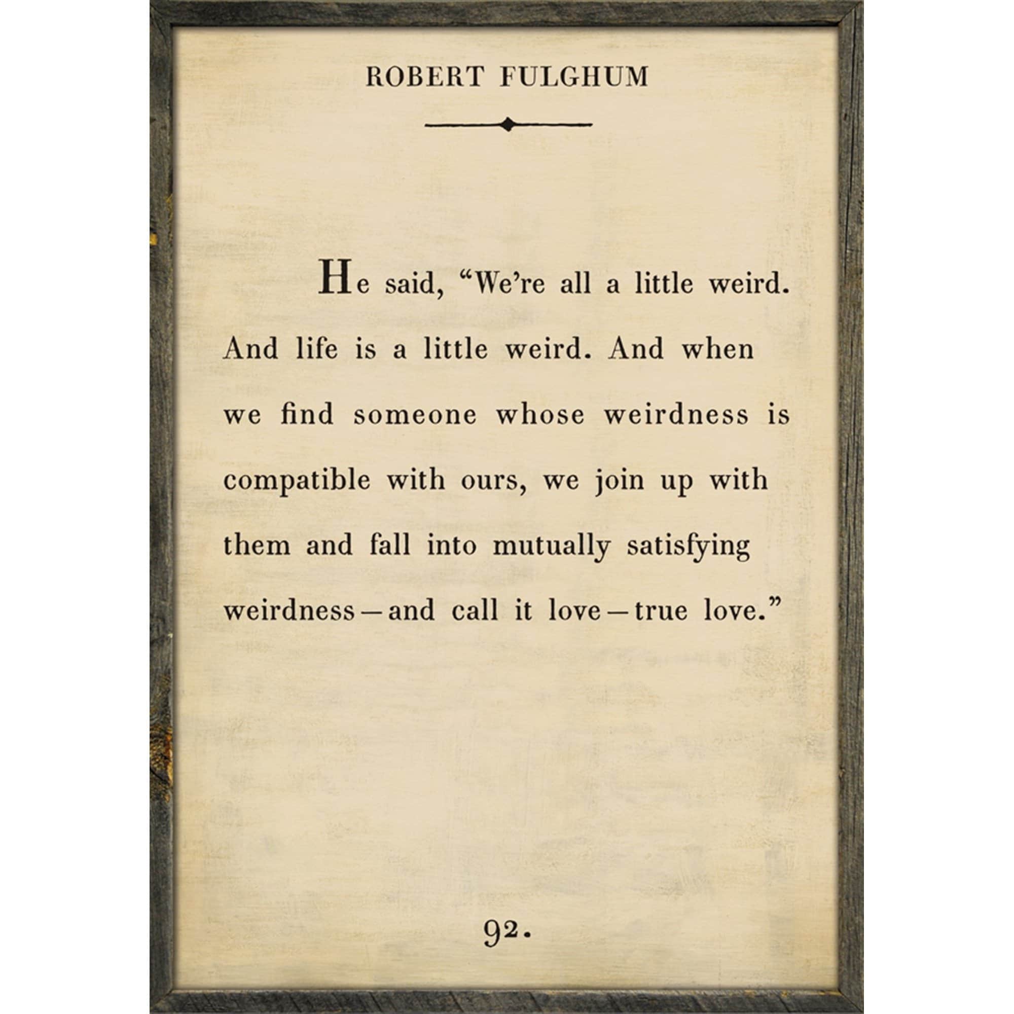 Robert Fulghum - Book Collection Art Print - Image 3