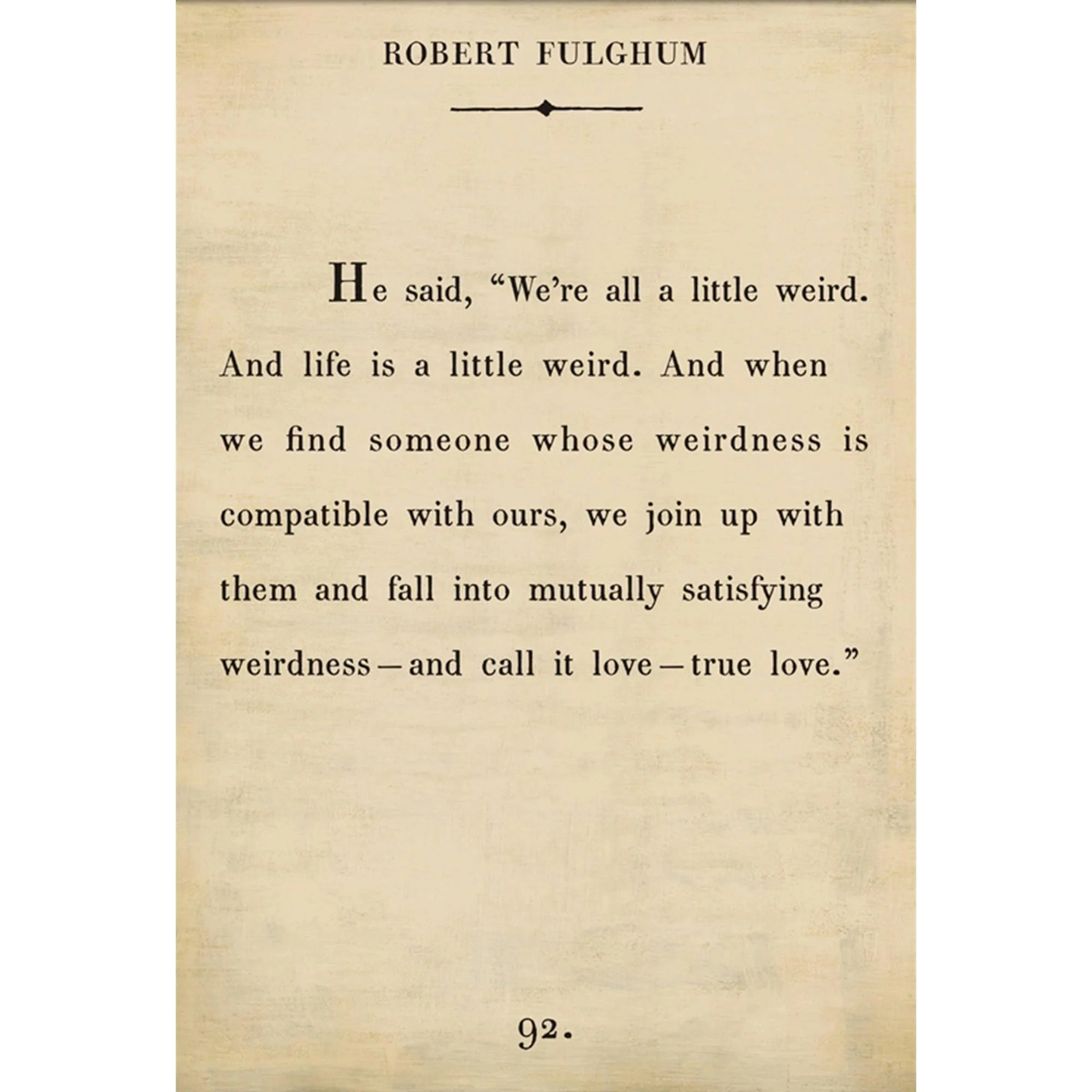 Robert Fulghum - Book Collection Art Print - Image 4