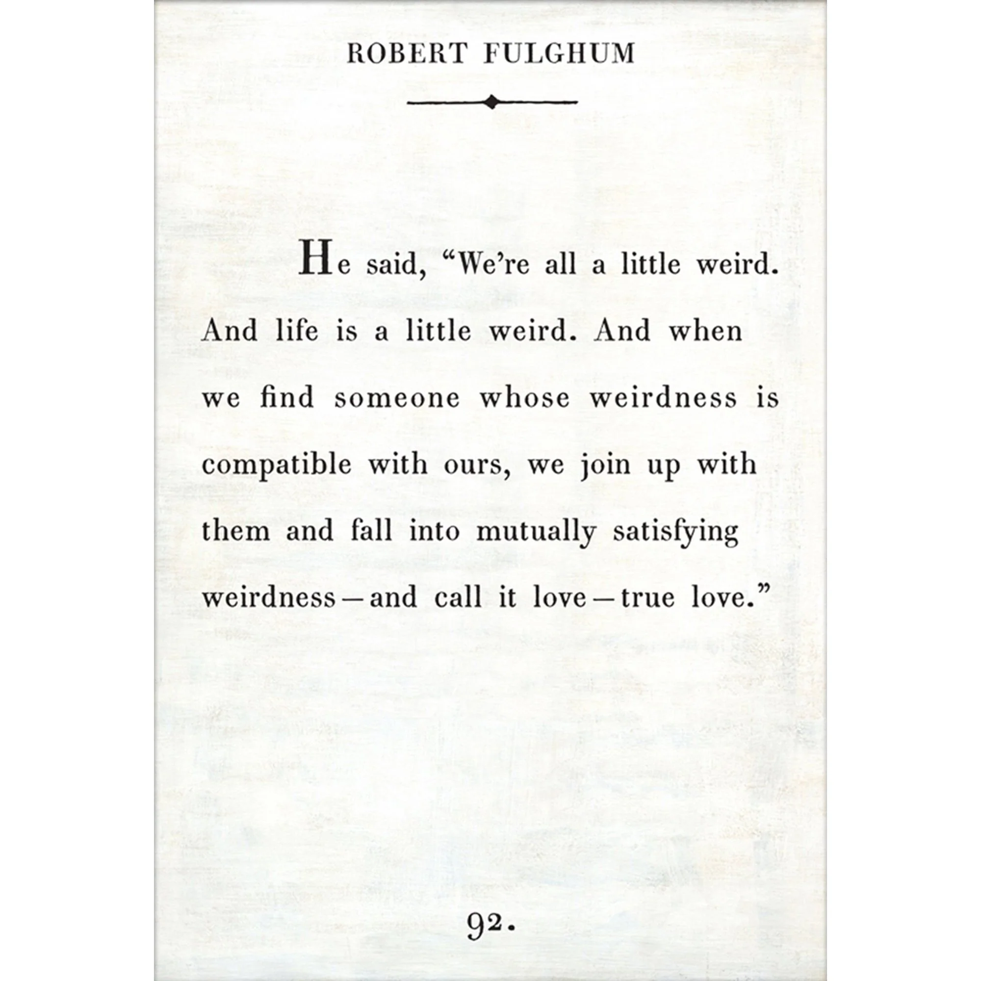 Robert Fulghum - Book Collection Art Print - Image 6