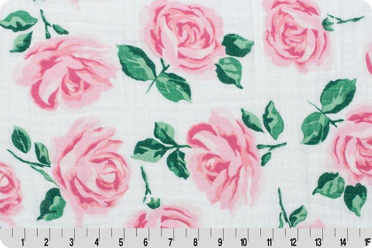 Rose Garden Embrace® Pink | Double Gauze Cotton