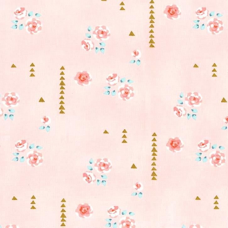 Rosemilk Fabric by the Yard | 100% Cotton