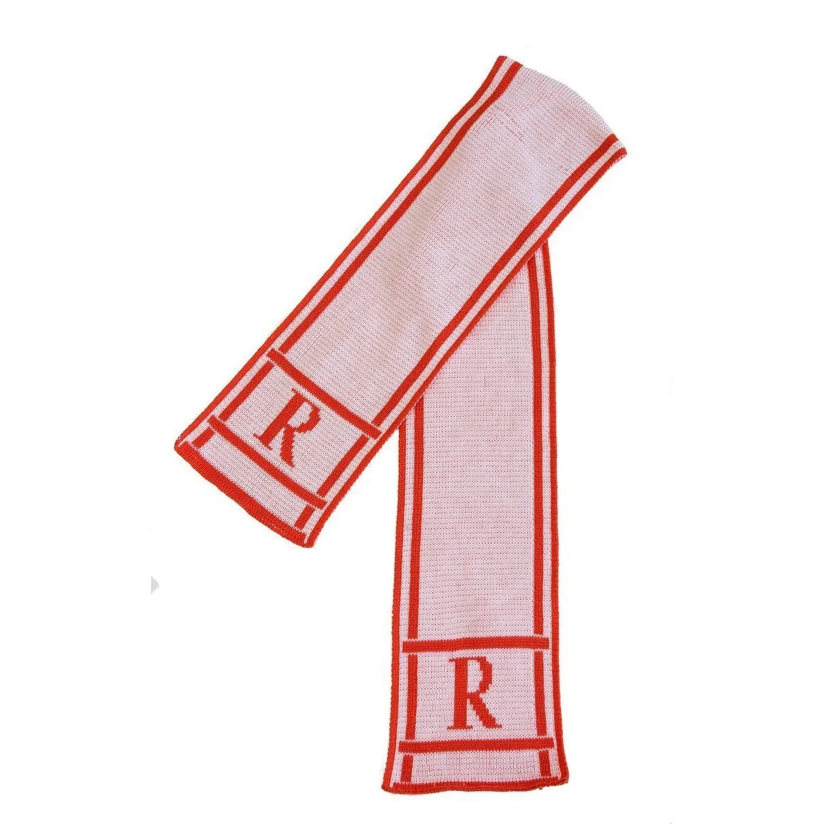 Scroll & Monogram Personalized Knit Scarf - Image 2