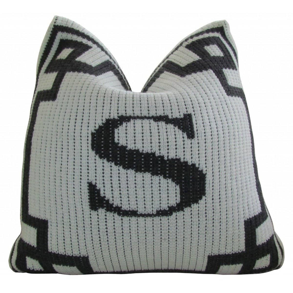 Scroll & Initials Personalized Pillow - Image 2